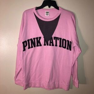 Victoria’s Secret Pink Nation Crewneck Sweater